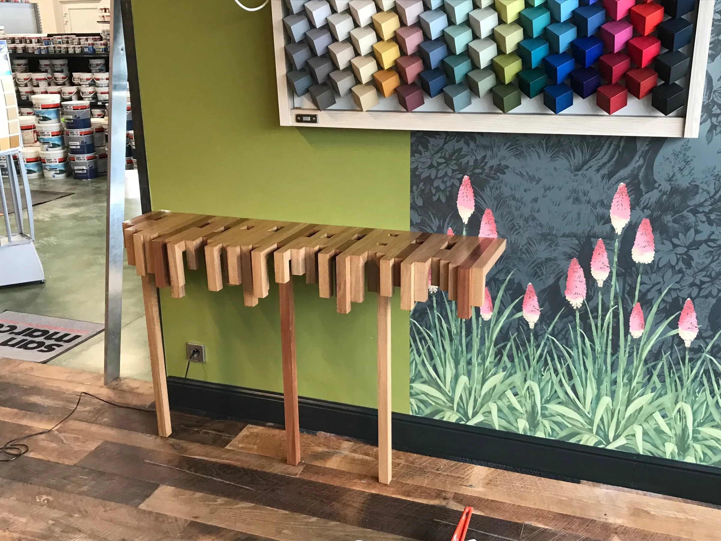 Création en bois — ouvrage terminé, photo 1