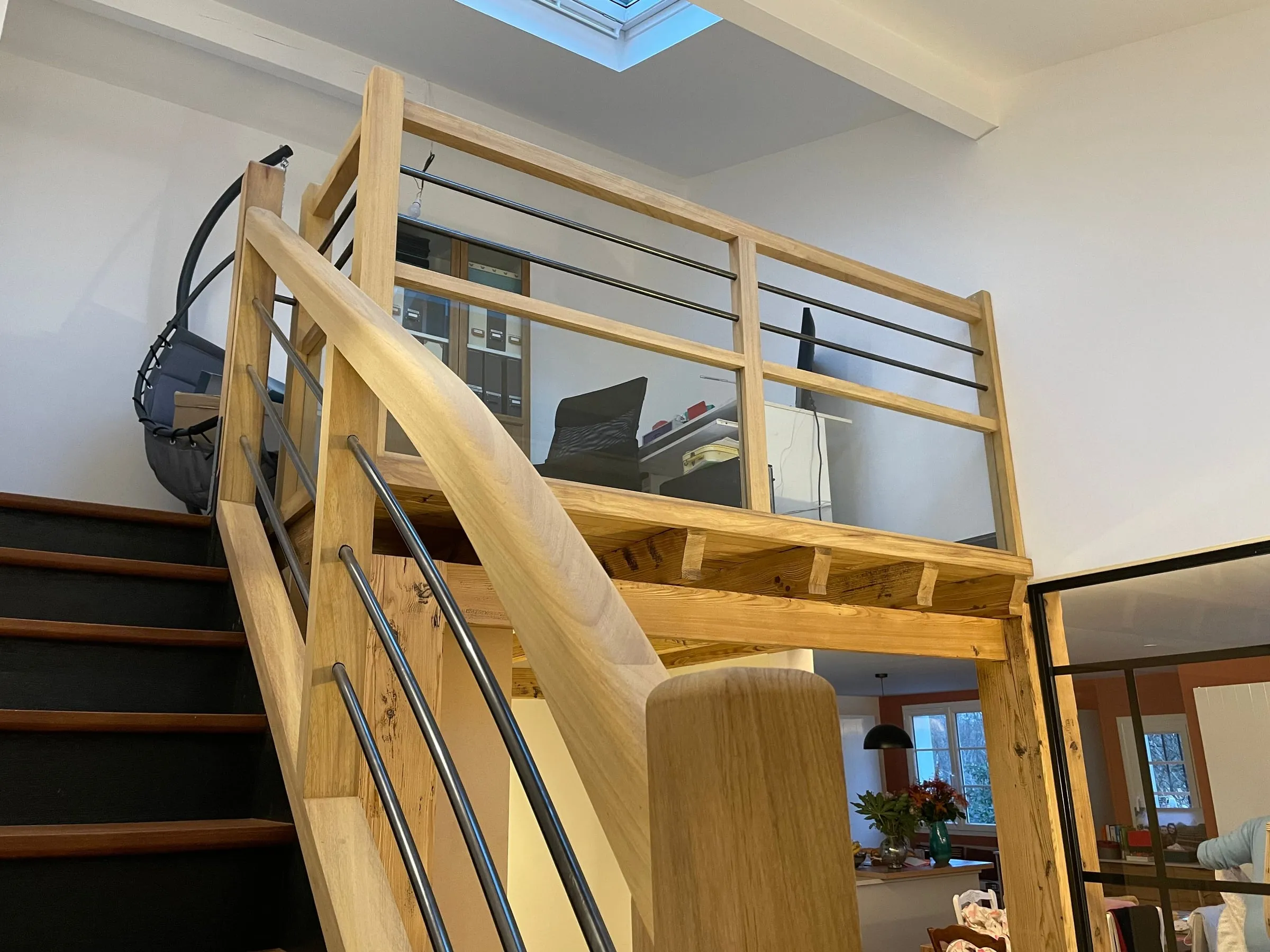 Escalier ou garde-corps sur mesure — ouvrage terminé, photo 1